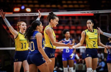 Brasil está na semifinal do Mundial Feminino de Vôlei