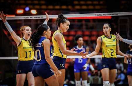 Brasil está na semifinal do Mundial Feminino de Vôlei