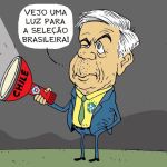 Charge do Duke | A vitória da Seleção Brasileira sobre o Chile pelas Eliminatórias