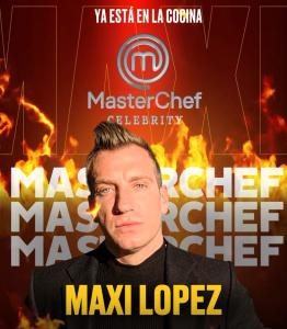Maxi López foi anunciado como novo participante do MasterChef Argentina
