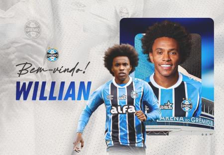 Willian é o novo reforço do Grêmio