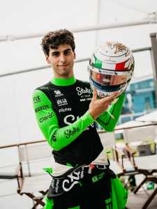 Gabriel Bortoleto, piloto brasileiro da Sauber, em corrida na Fórmula 1
