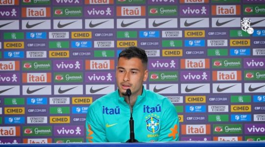 Gabriel Martineli, atacante da Seleção Brasileira