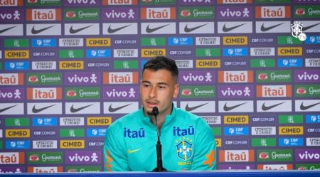 Gabriel Martineli, atacante da Seleção Brasileira