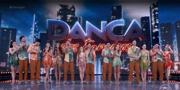 Participantes na estreia da fase classificatória do Dança dos Famosos 2025