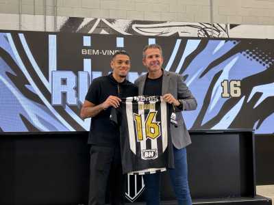Ruan é apresentado na Arena MRV, em BH
