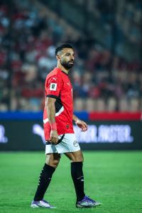 Salah em partida pelo Egito