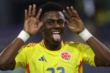 Neiser Villarreal pela Colômbia Sub-20