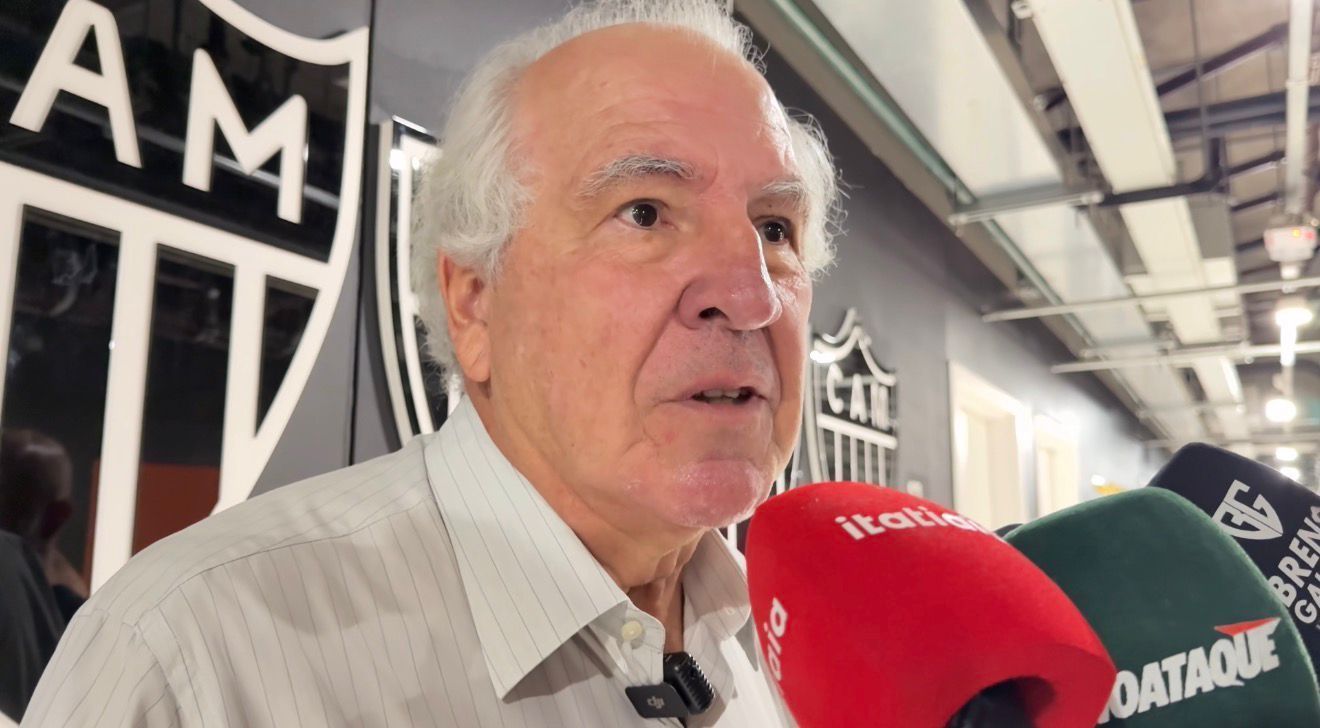 Rubens Menin comenta ida ao CT em má fase do Atlético e manda recado