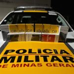 Polícia Militar apreende celulares sem nota fiscal em ônibus na MGC-135, em Montes Claros