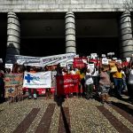 Profissionais da saúde de BH protestam contra ‘sucateamento’ e por mais segurança