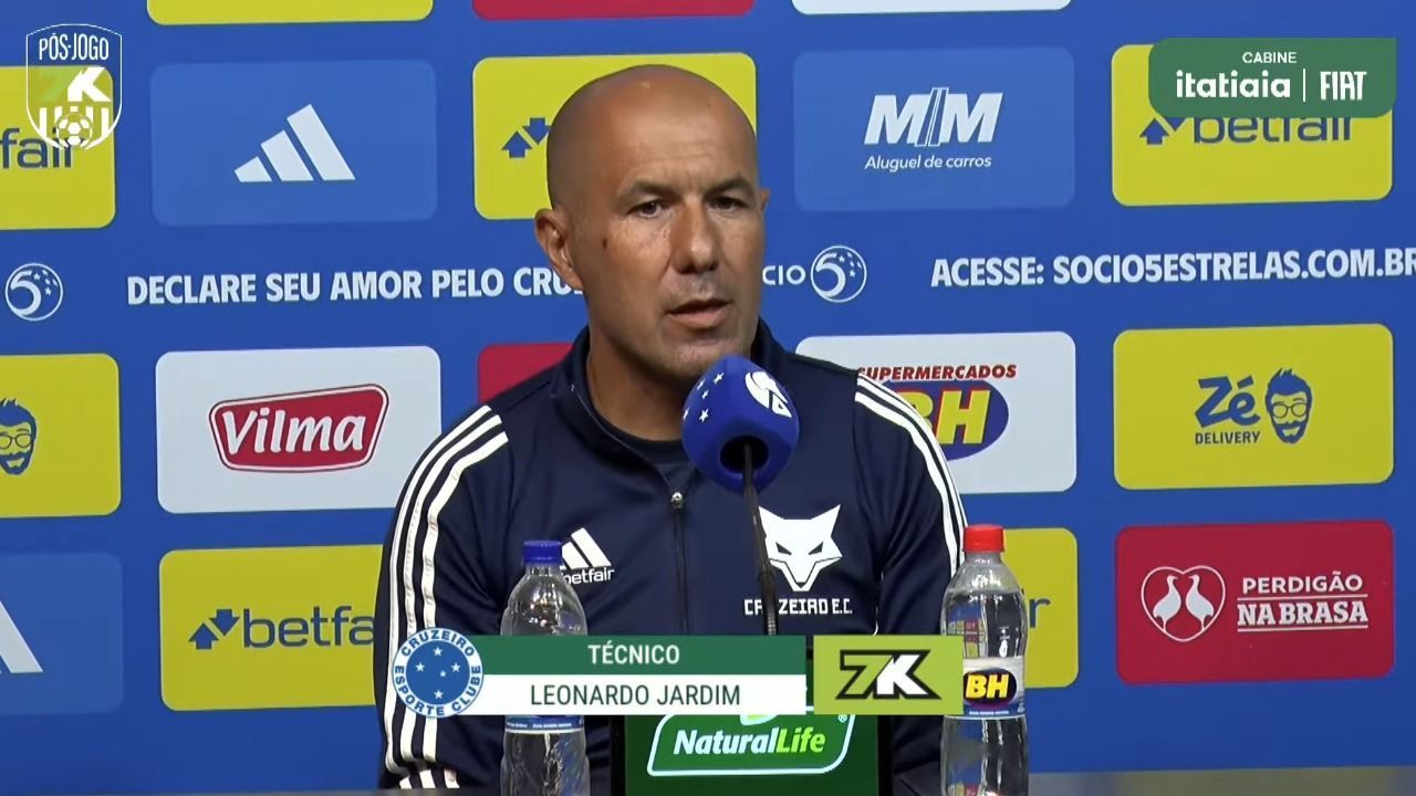 Cruzeiro: Jardim cita 'objetivo pessoal' e revela sentimento de eliminar Atlético