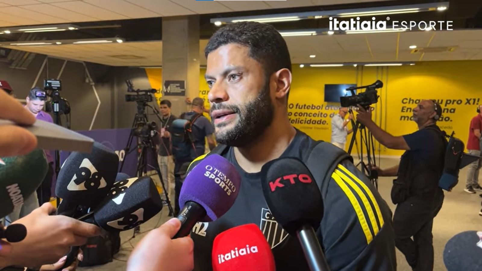 Hulk fala em ser campeão e projeta futuro do Atlético na temporada