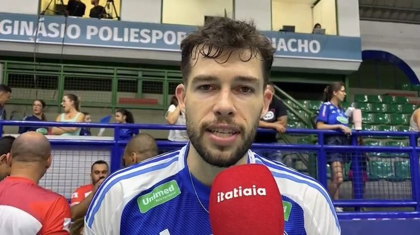 Reforço do Sada Cruzeiro abre o jogo sobre adaptação após saída do Minas