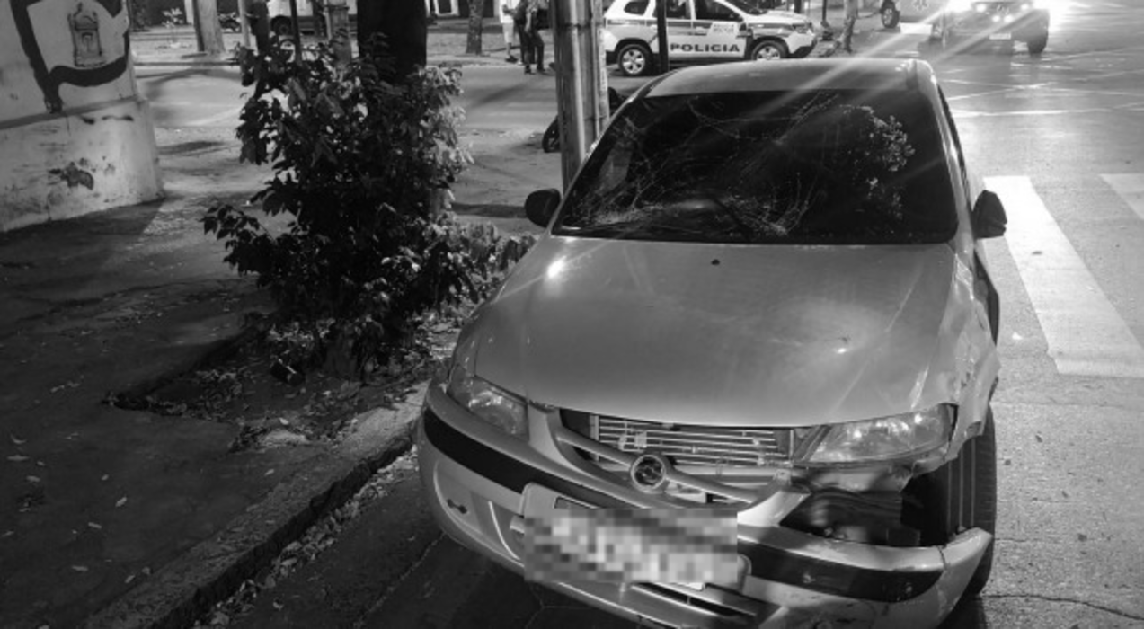 Imagens fortes: veja momento em que motorista embriagado atinge moto em BH