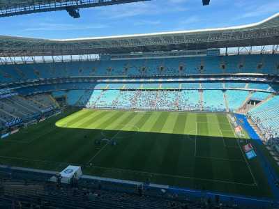 Arena do Grêmio espera mais de 45 mil pessoas