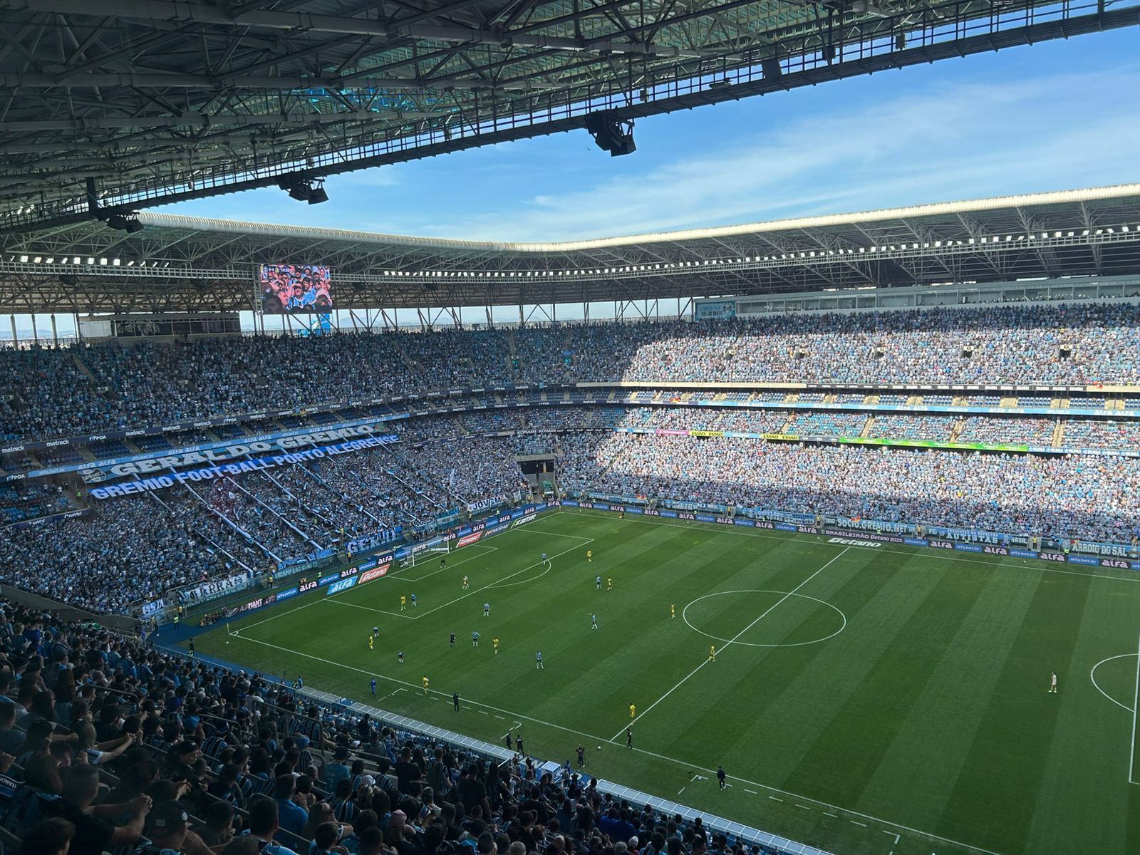 Público da Arena do Grêmio em jogo com Mirassol foi o recorde da temporada? Veja lista