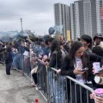 Torcedores do Corinthians recepcionam jogadoras antes de final contra Cruzeiro