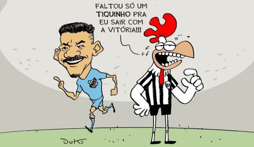 Charge do Duke sobre o empate entre Atlético e Santos