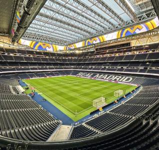 Santiago Bernabeu, em Madri, na Espanha