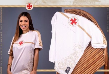 Vasco divulga lançamento de nova camisa, em homenagem ao Círio de Nazaré