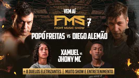 Poster oficial do Fight Music Show 7