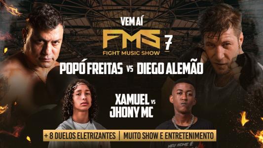 Poster oficial do Fight Music Show 7