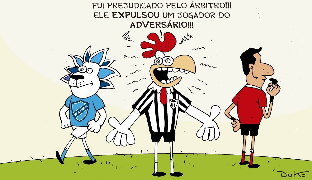 Charge do Duke | Atlético cede empate novamente com jogador a mais