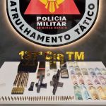 PM prende três suspeitos de duplo homicídio em Janaúba durante operação contra o tráfico de drogas
