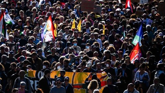 manifestação frança 2025