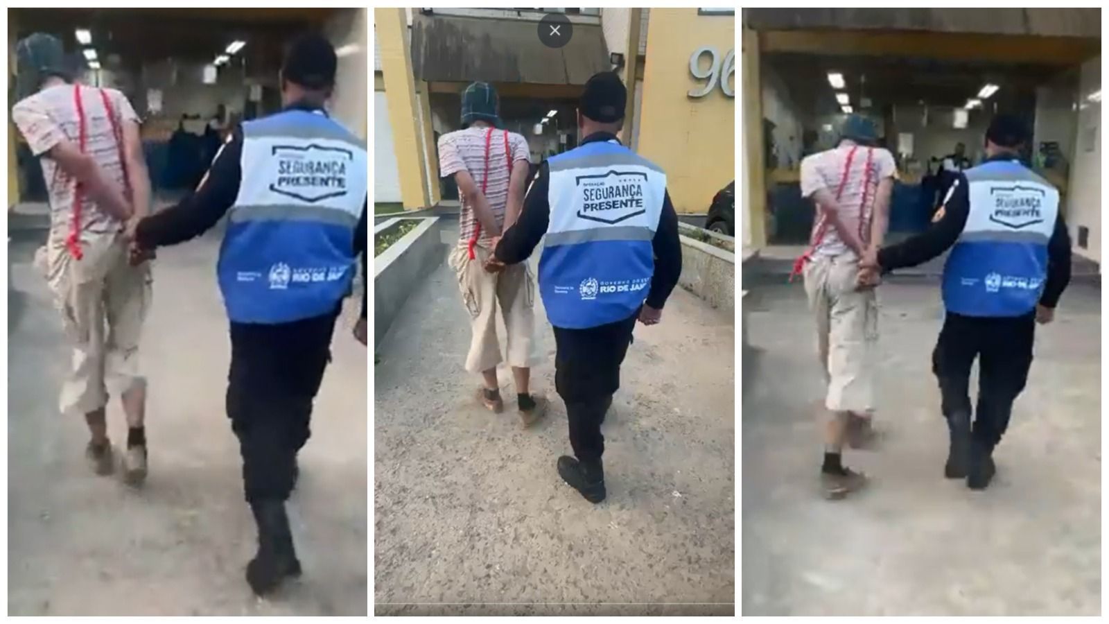 Vídeo: 'Chaves' é detido com drogas no estado do Rio de Janeiro