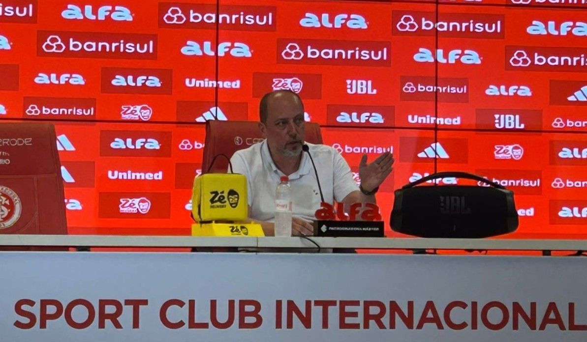 Presidente do Inter revela objetivo no restante da temporada após derrota no GreNal