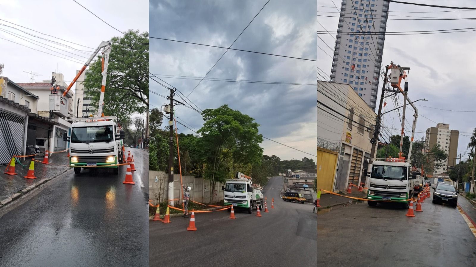 Temporal na Grande São Paulo deixa quase 1 milhão de imóveis sem luz