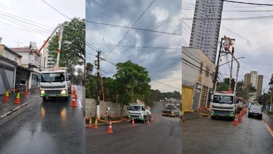Temporal em SP afetou o fornecimento de energia para cerca de 900 mil clientes, diz Enel