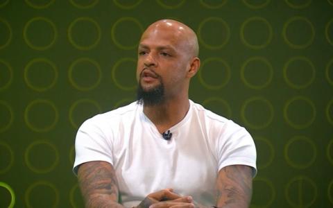 Felipe Melo, comentarista do programa Fechamento Sportv