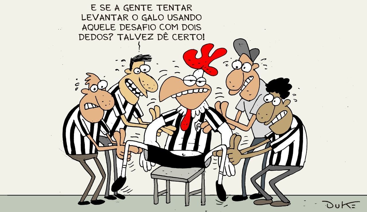 Charge do Duke | Torcida tenta levantar o Atlético