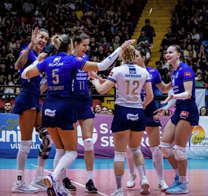 Gerdau Minas bate Londrina e estreia com vitória na Taça Brasil de Vôlei Feminino