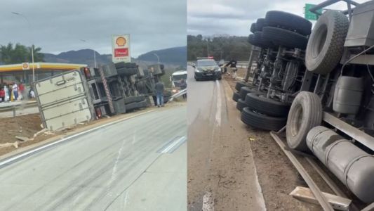 acidente carreta.