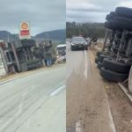 Vídeo: acidente com carreta na BR-381 deixa motorista morto em Minas Gerais