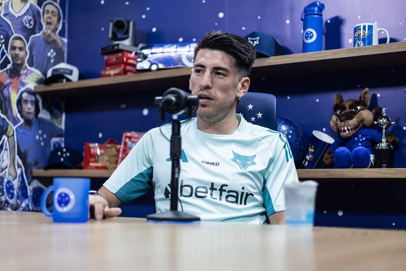Inspirado em compatriota, Villalba revela principal sonho pelo Cruzeiro