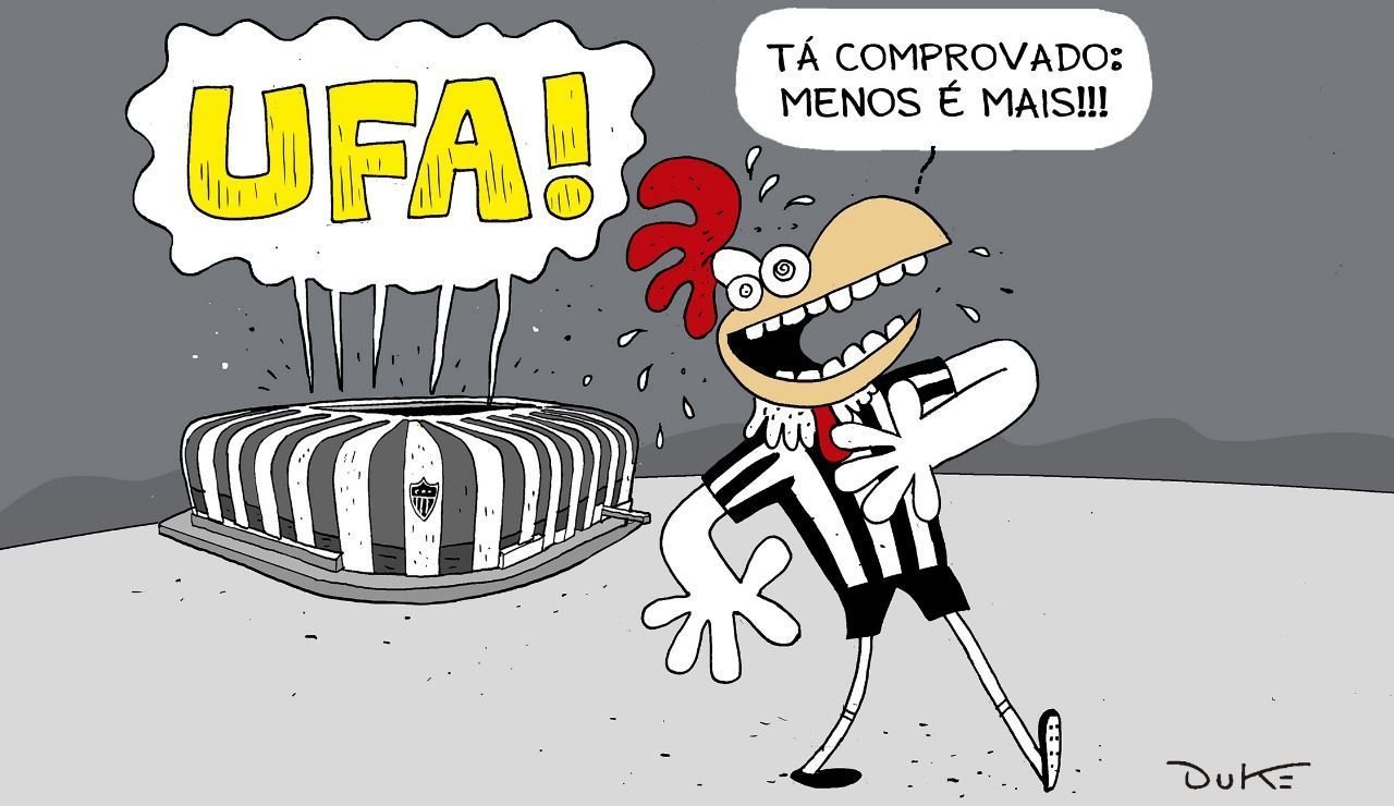 Charge do Duke | A vitória do Atlético sobre o Mirassol no Campeonato Brasileiro