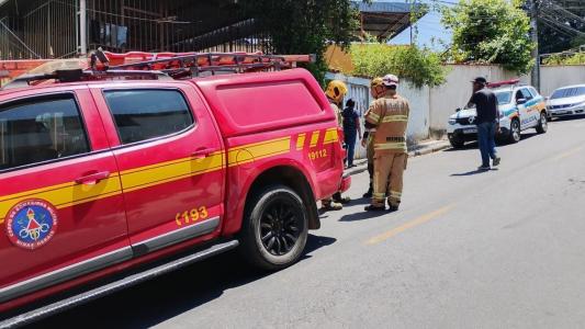 Incêndio ocorreu no bairro Santa Cruz, na região Nordeste de Belo Horizonte