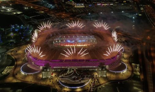 Estádio Ahmad Bin Ali, em Al-Rayyan