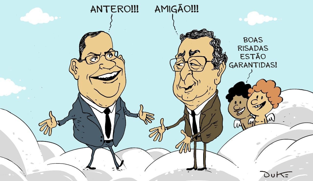 Charge do Duke | Uma homenagem a Paulo Soares, o 'Amigão'