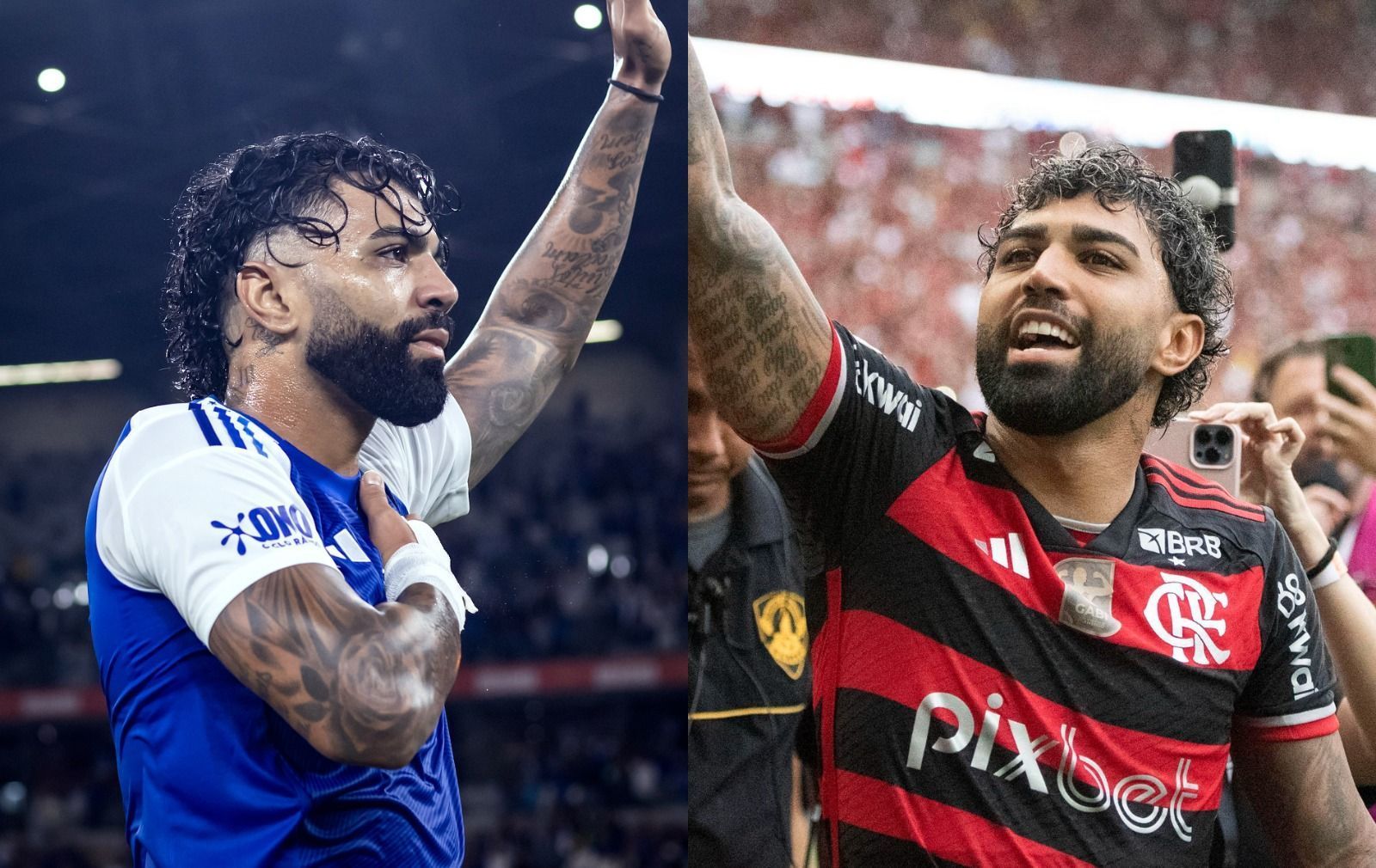 Esperança do Cruzeiro, Gabigol terá primeiro reencontro com Flamengo no Maracanã