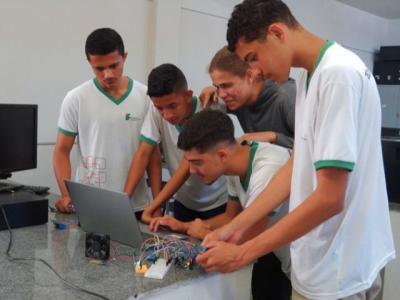 Alunos do Instituto Federal do Norte de Minas Gerais