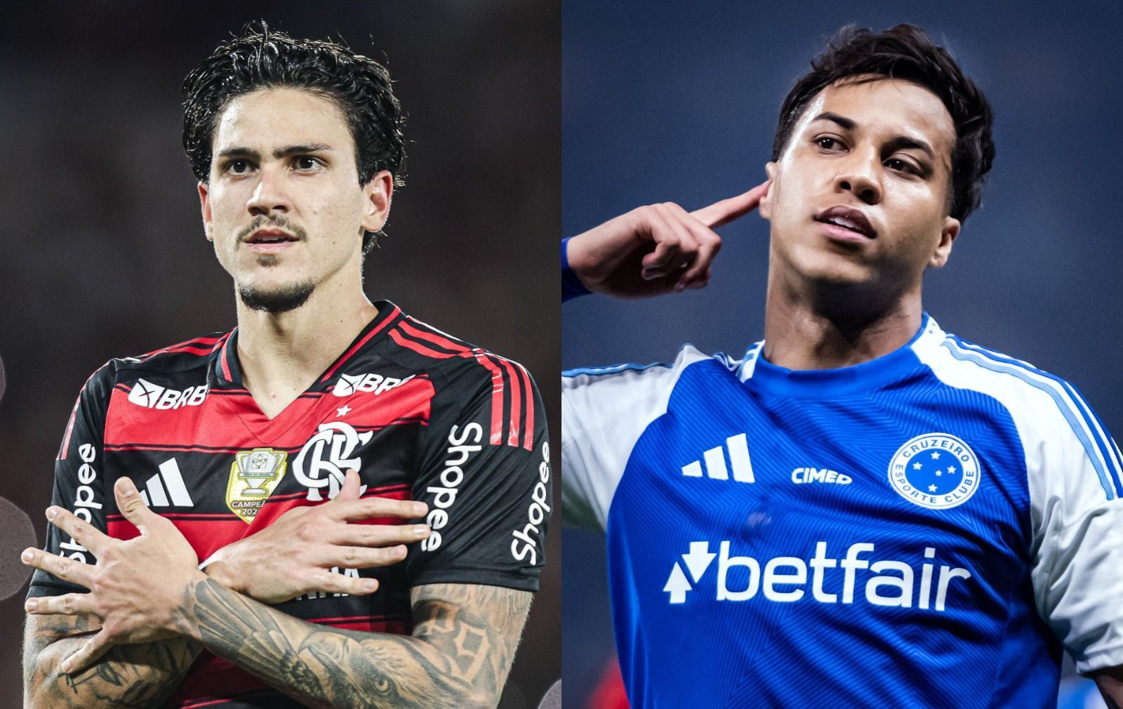 Flamengo x Cruzeiro: Kaio Jorge e Pedro farão duelo de concorrentes pela Seleção