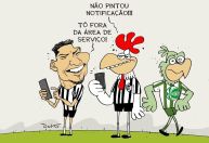 Charge do Duke | O empate entre Atlético e Juventude pelo Brasileirão