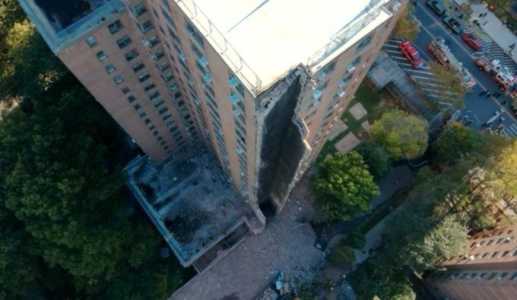 Explosão de gás causou desabamento parcial de prédio em Nova York