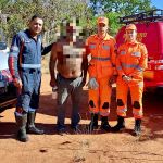 Caminhoneiro é resgatado por instrutores do Samu após três dias perdido em mata
